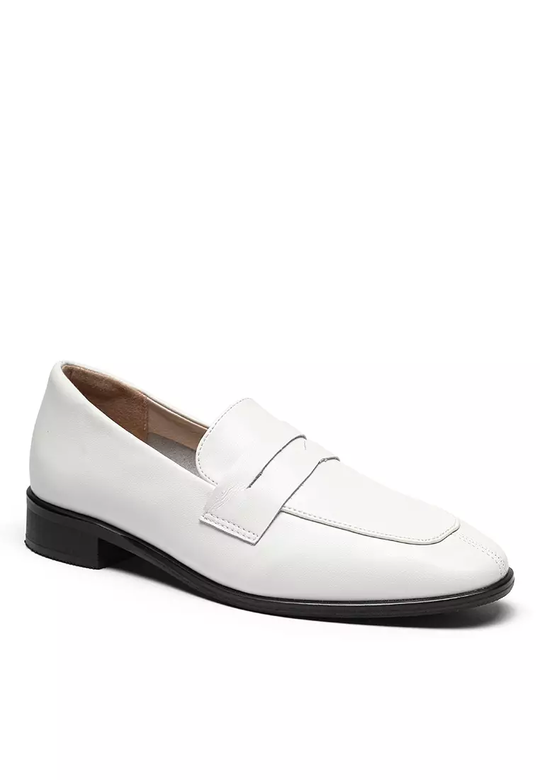 White loafer shoes online online