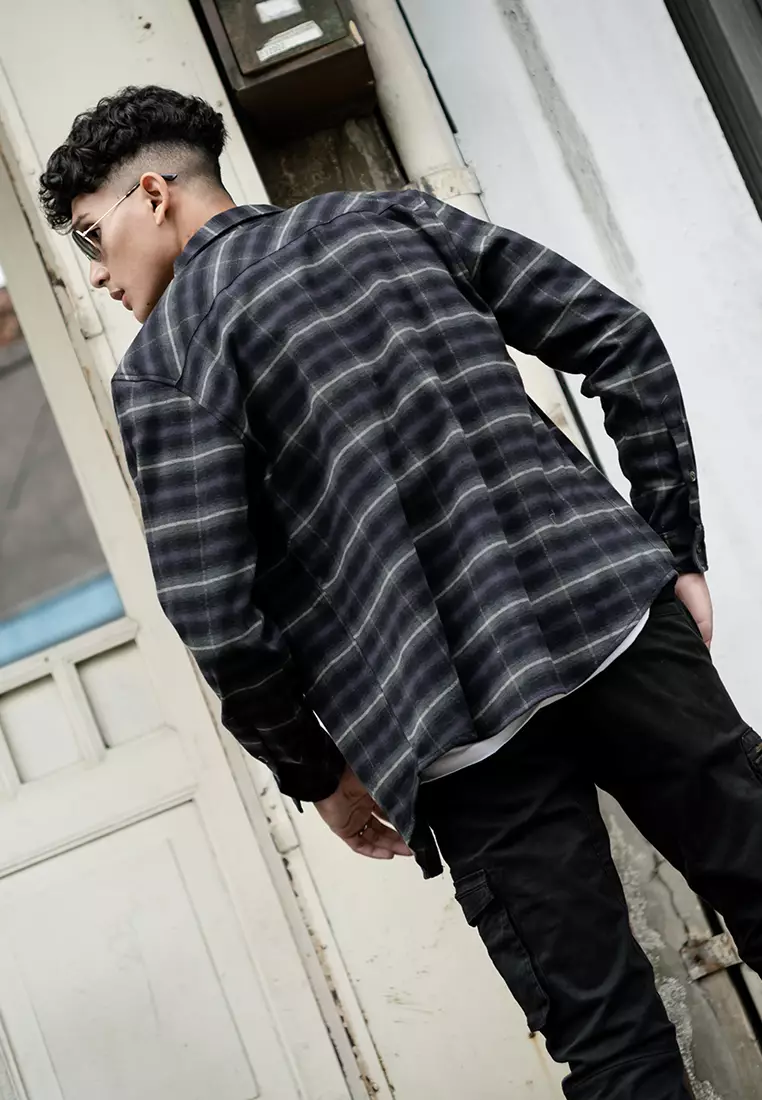 OXCON VETERANO Shadow Flannel Extra Comfort Deep Purple