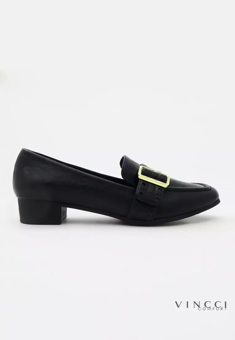 Buy Vincci Comfort Slide On Heel Loafers Online | ZALORA Malaysia
