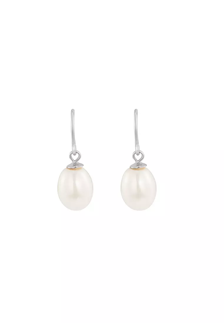 HABIB Freshwater Pearl Earrings in 925 Silver BE61564(D)