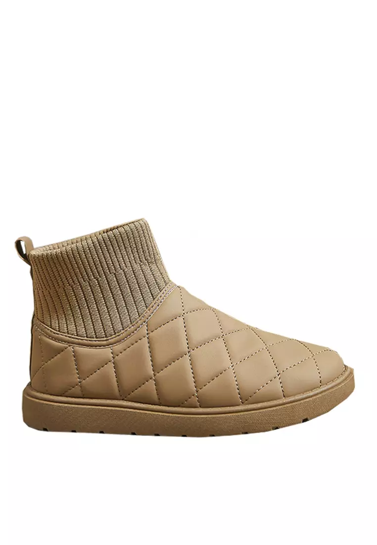 Discount on Twenty Eight Shoes  shoes - SKU: VANSA Fashionable Fleece Lined Warm Boots VSW-B881