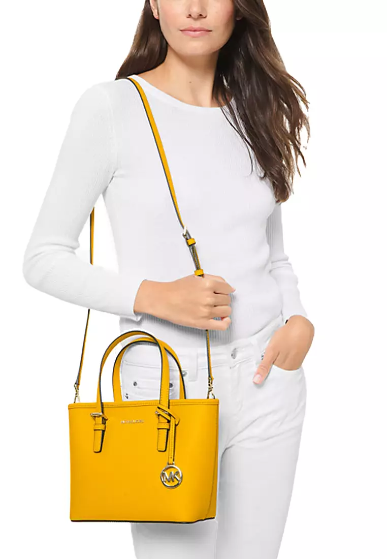 Buy MICHAEL KORS Michael Kors JET SET TRAVEL XS CRYAL CNV TZ TOTE
