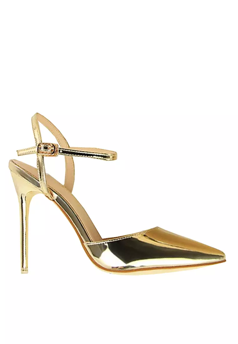 Buy Twenty Eight Shoes VANSA Pointed Toe Ankle Strap Heel VSW H861