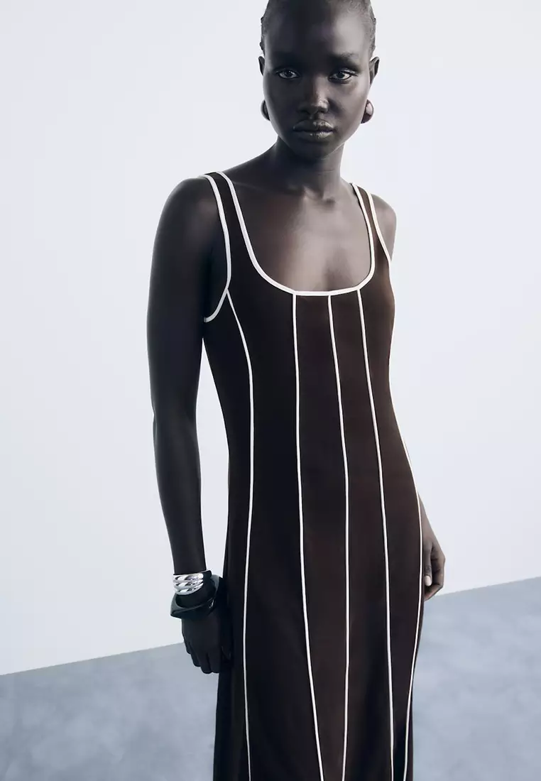 Striped Cotton Dress