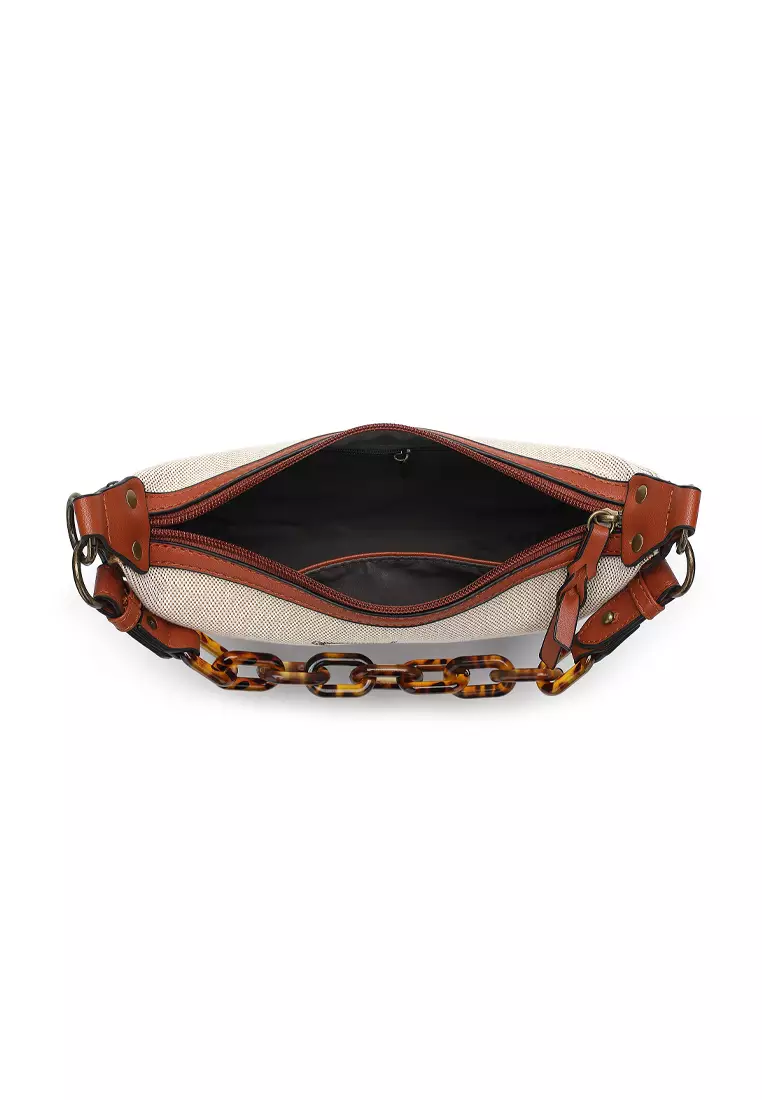 Women's Top Handle Bag / Sling Bag / Crossbody Bag - Blue