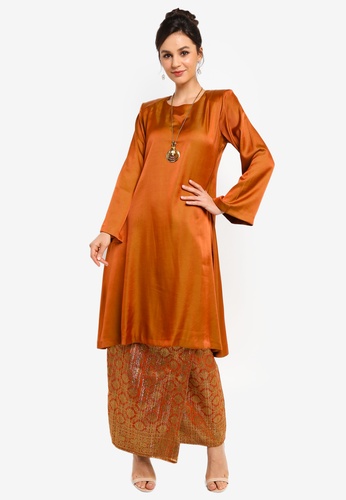 Buy Yans Creation Lana Kurung Pahang Moden 2021 Online Zalora Singapore