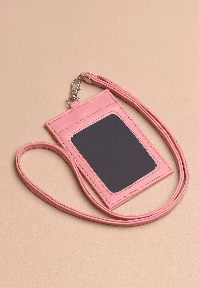 Lanyard Tali Silvertote Pink