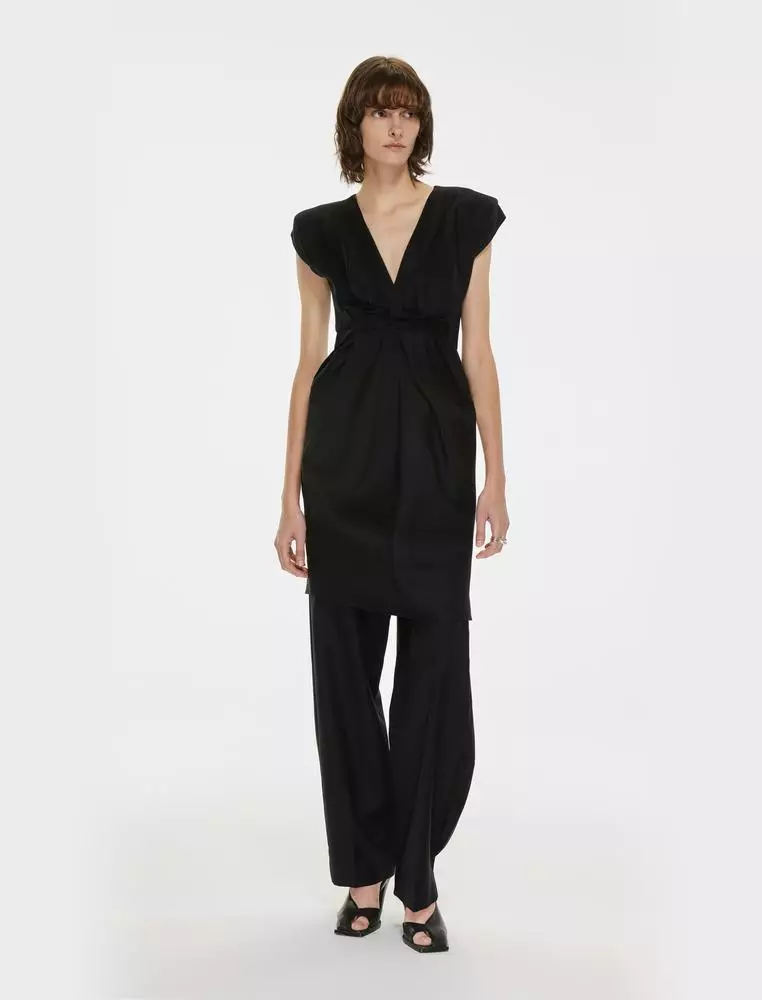 JNBY Women's Sleeveless V-Neck Dress