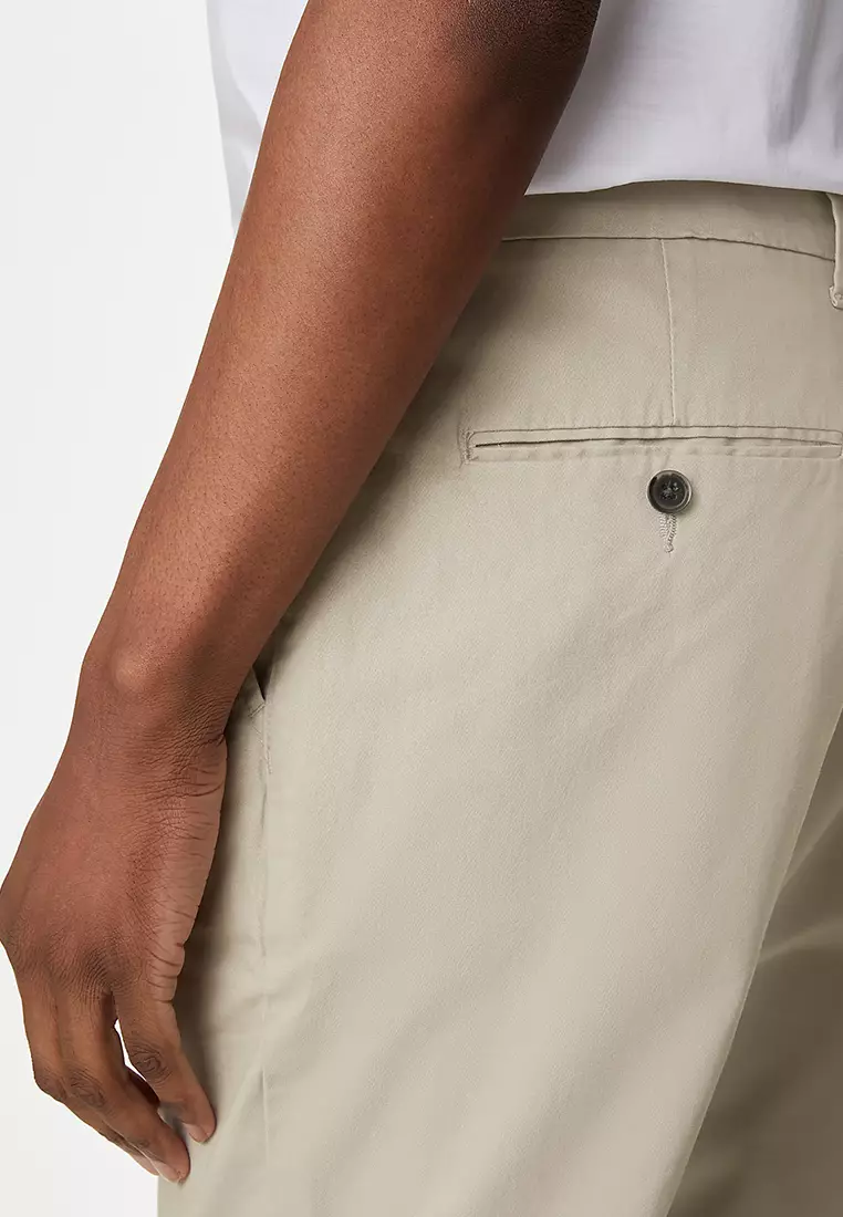 Slim Fit Stretch Chinos