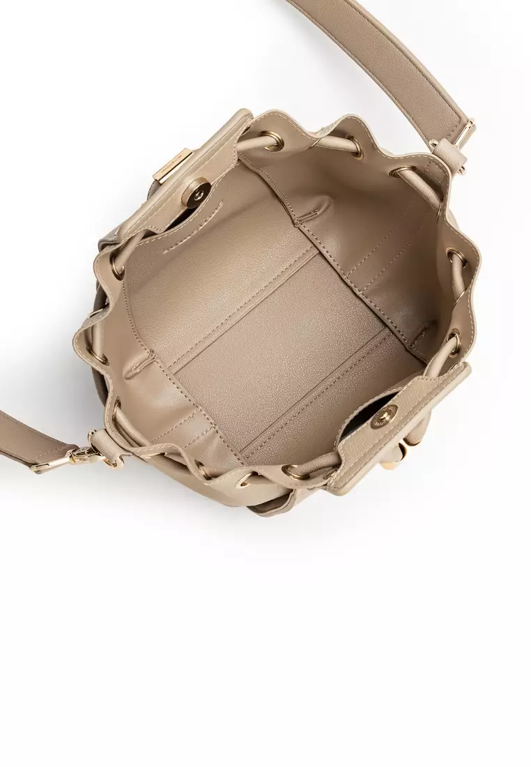 Esbucket Mini Bucket Bag - Light Mocha