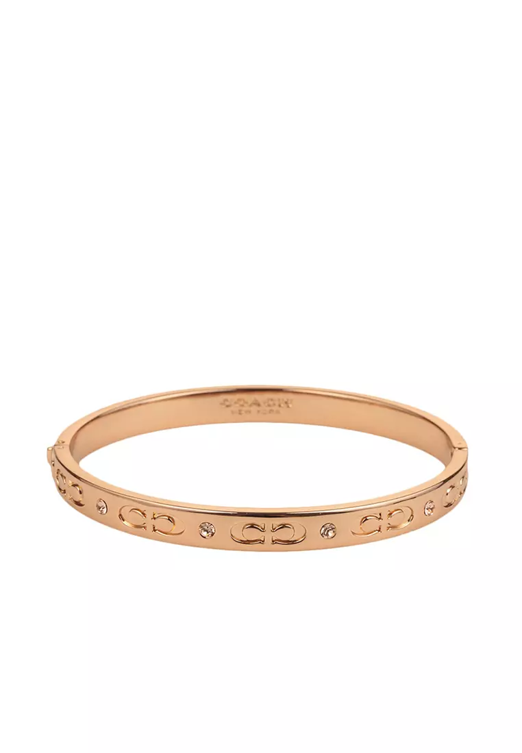 Gold metal bracelet on sale