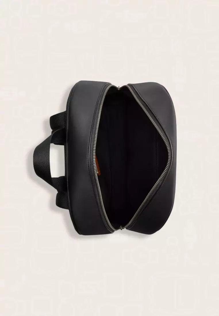 Coach Owen Backpack In Signature Canvas Charcoal Black