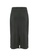 Gen Woo black Washed Rib Midi Skirt by Gen Woo 5B8BFAAF712FD2GS_6