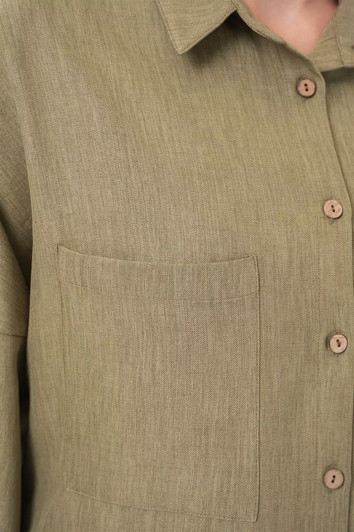 Oversized Linen Shirt