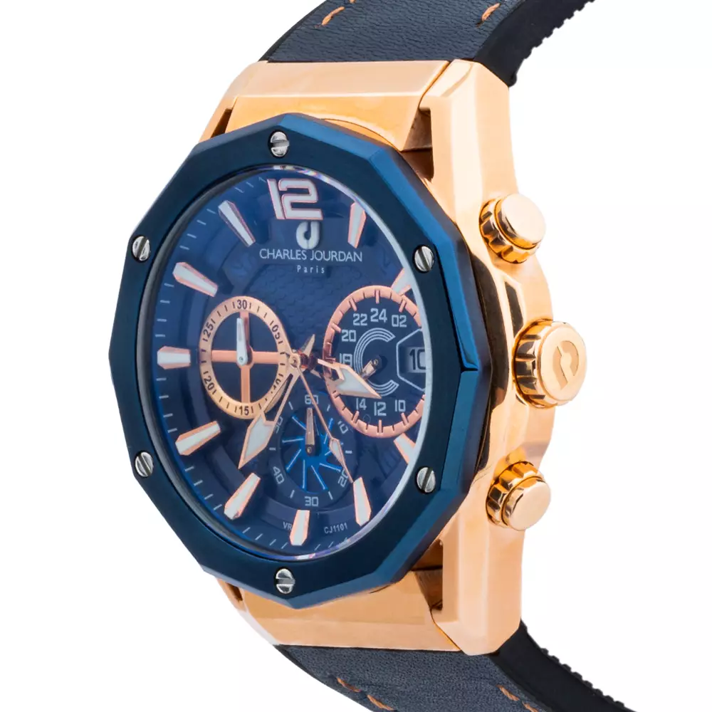 Jam Tangan Charles Jourdan  Jam Tangan Pria CJ1101-1585C Original
