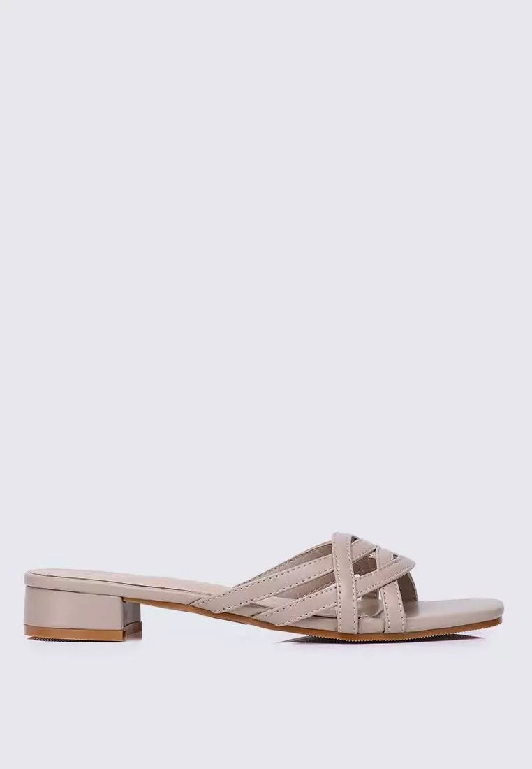 Discount on My Ballerine  shoes - SKU: My Ballerine Enmi Comfy Sandals In Almond