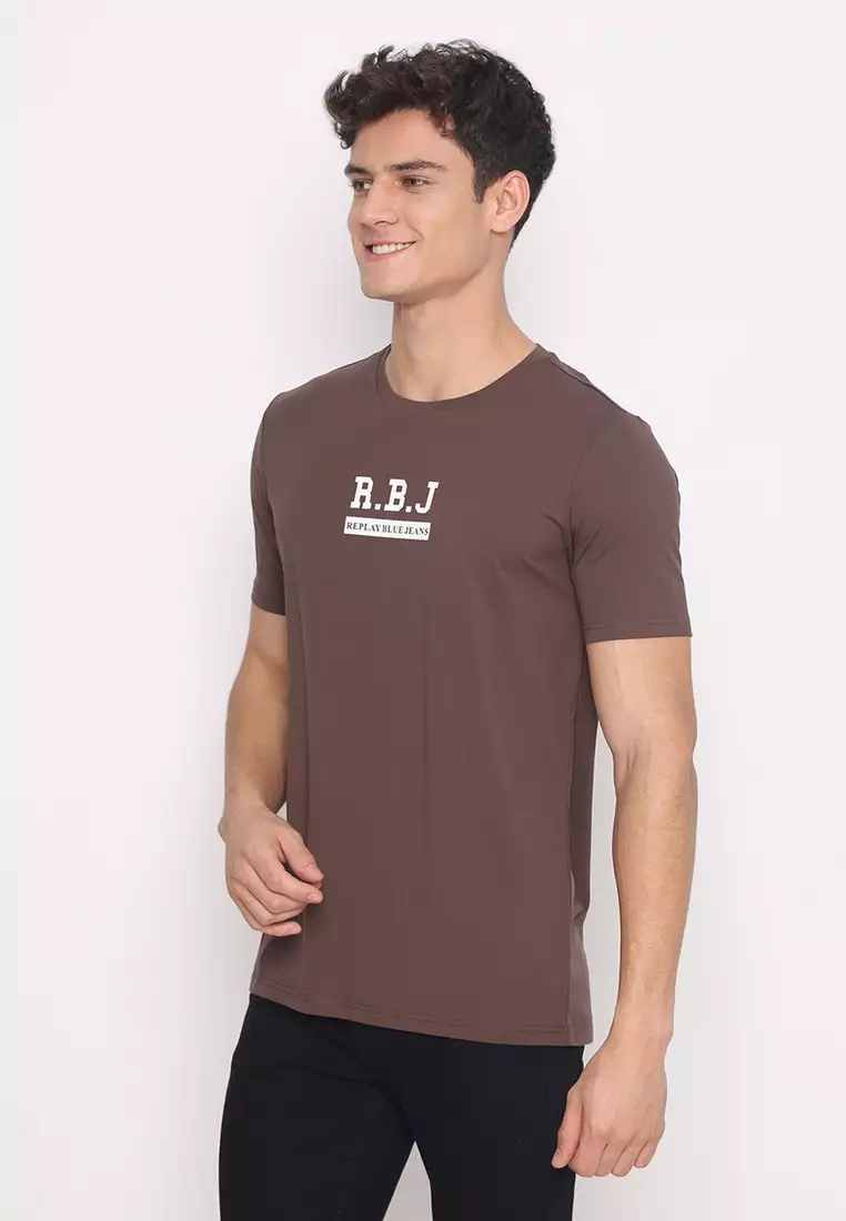 RBJ T-Shirt Cotton Spandex Pria 2562370021