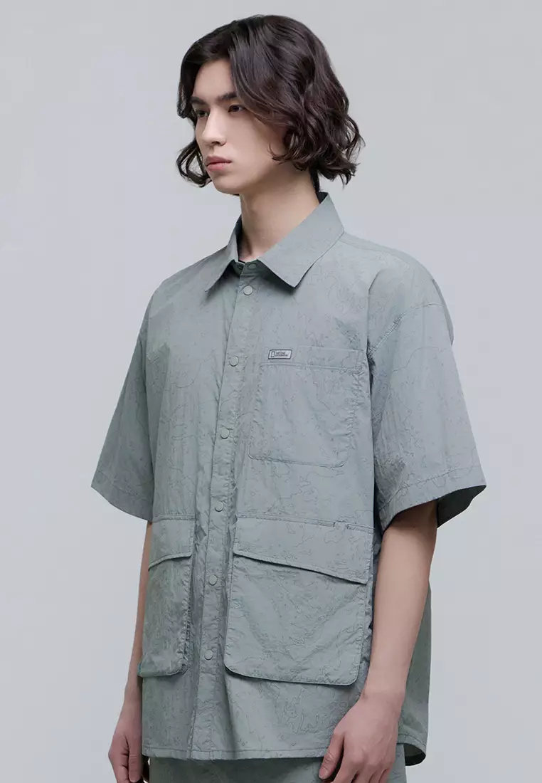 男女同款NRN滿版印花恤衫