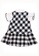 Toffyhouse white and blue Toffyhouse Check Pinafore Dress with T-shirt 38DA0KA3C65496GS_2