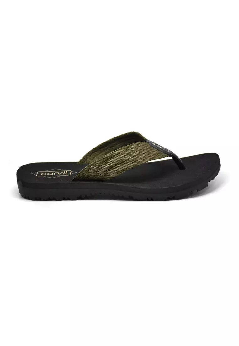 Carvil Sandal Pria Lumos-M Olive