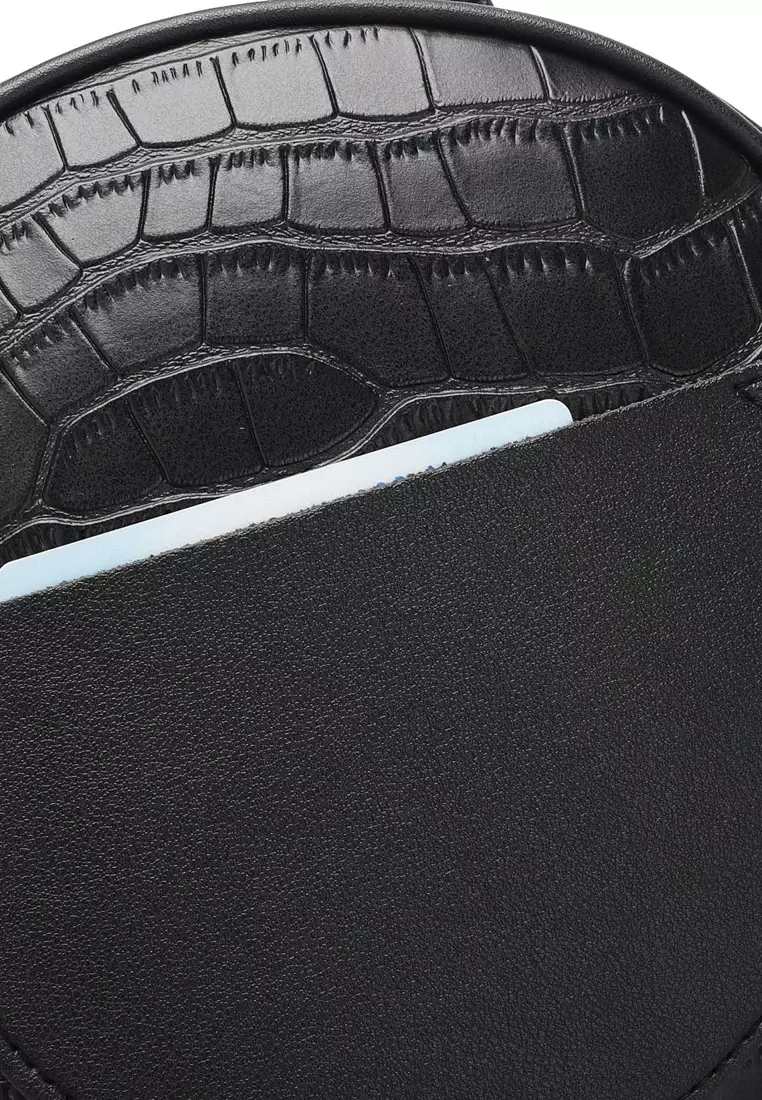 Women's Sling Bag / Crossbody Bag - Black