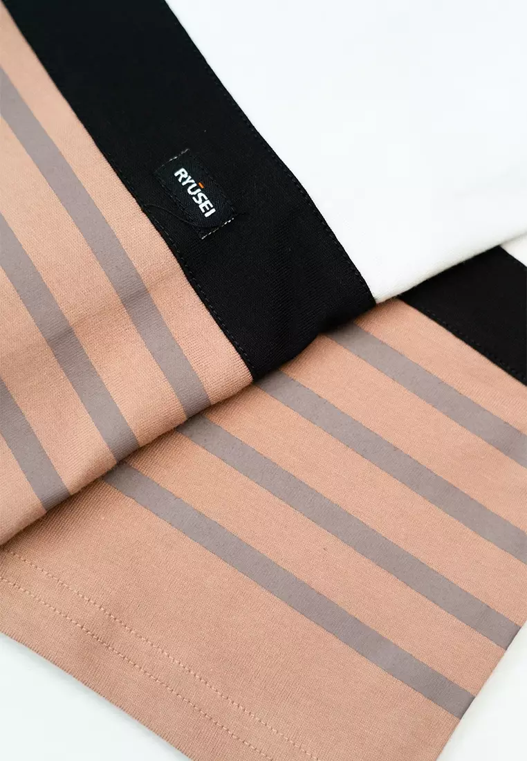 Ryusei Kaos Pria Shigeru CMB Almondine