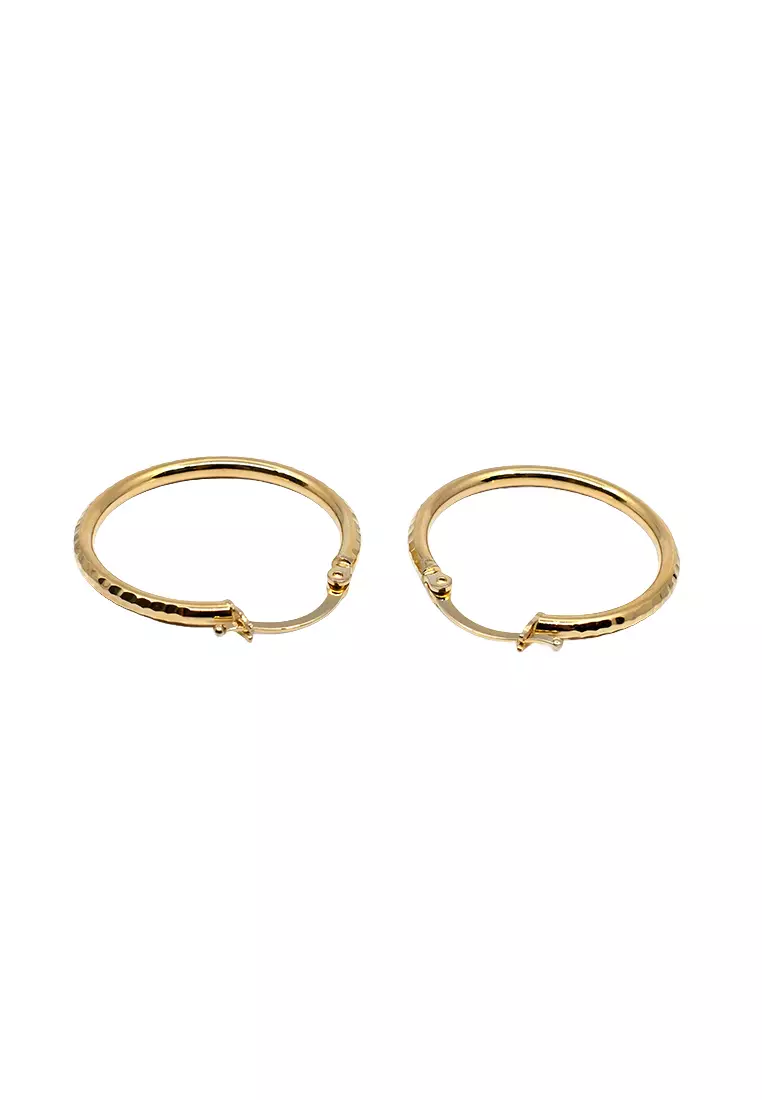 18K Yellow Gold Earrings