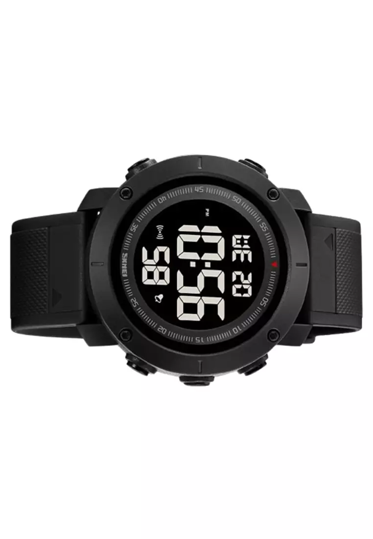 Jam Tangan Pria Digital 2122 LED Water Resist ORIGINAL - Black