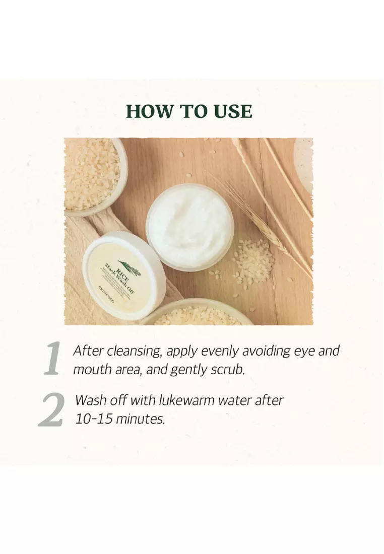SKINFOOD Rice Mask Wash Off