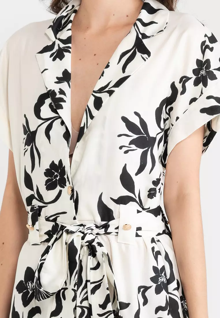 Buy KNUE Floral Mini Dress 2024 Online | ZALORA Philippines