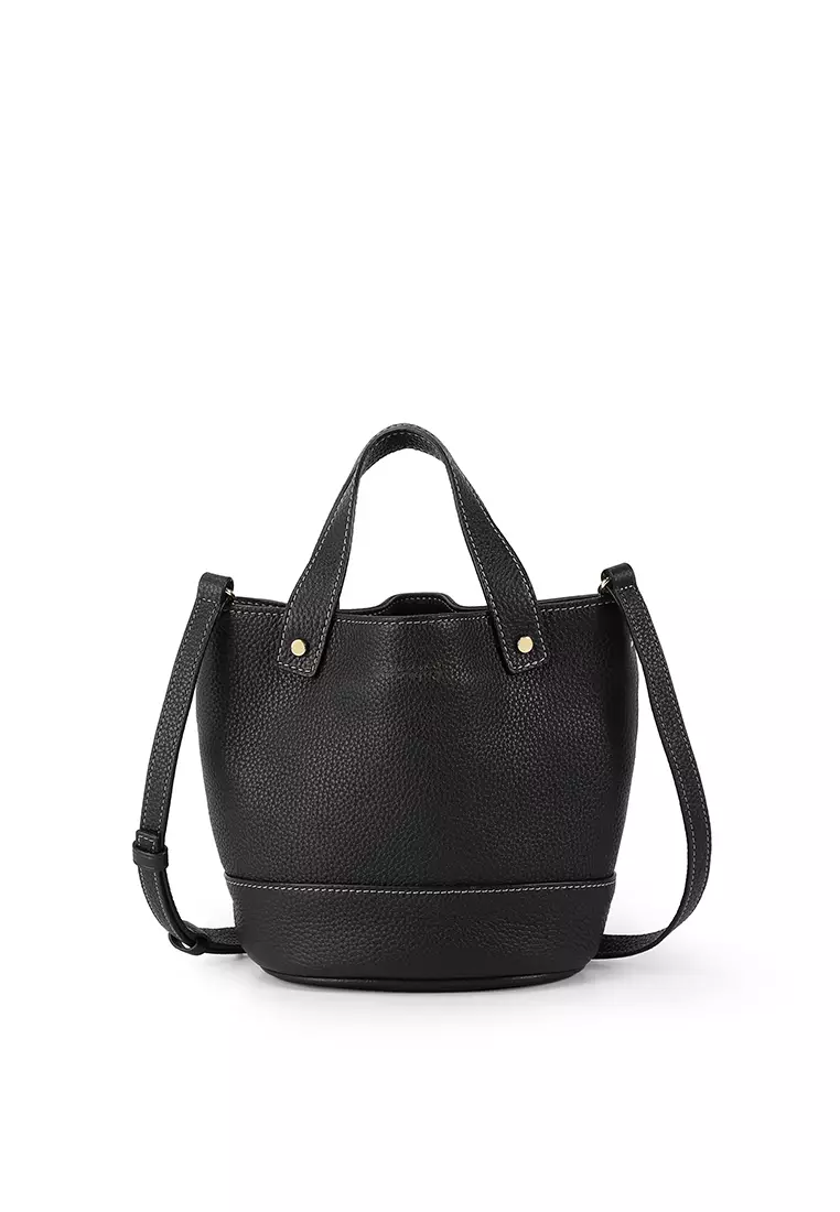 Online Exclusive JULIANA Mini Bucket Bag Black