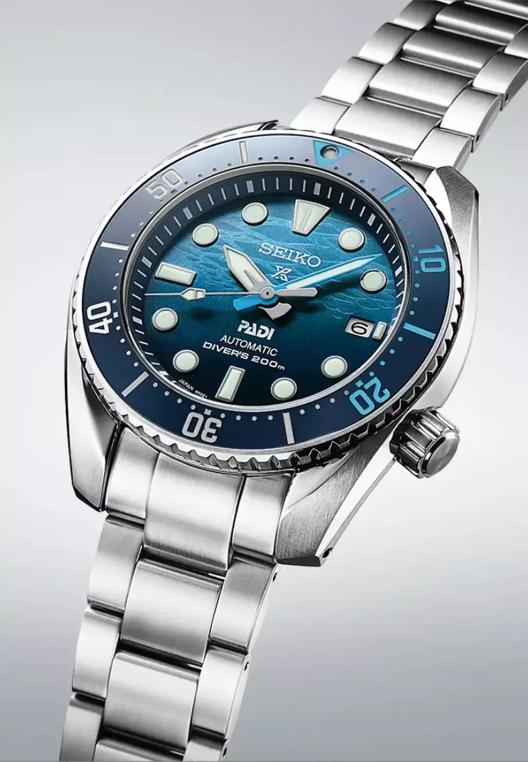 Seiko Prospex ‘Great Blue’ Sumo Scuba PADI Special Edition Automatic Watch SPB375J1