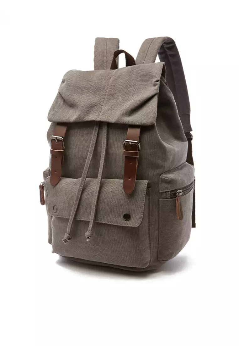 Simple clearance canvas backpack