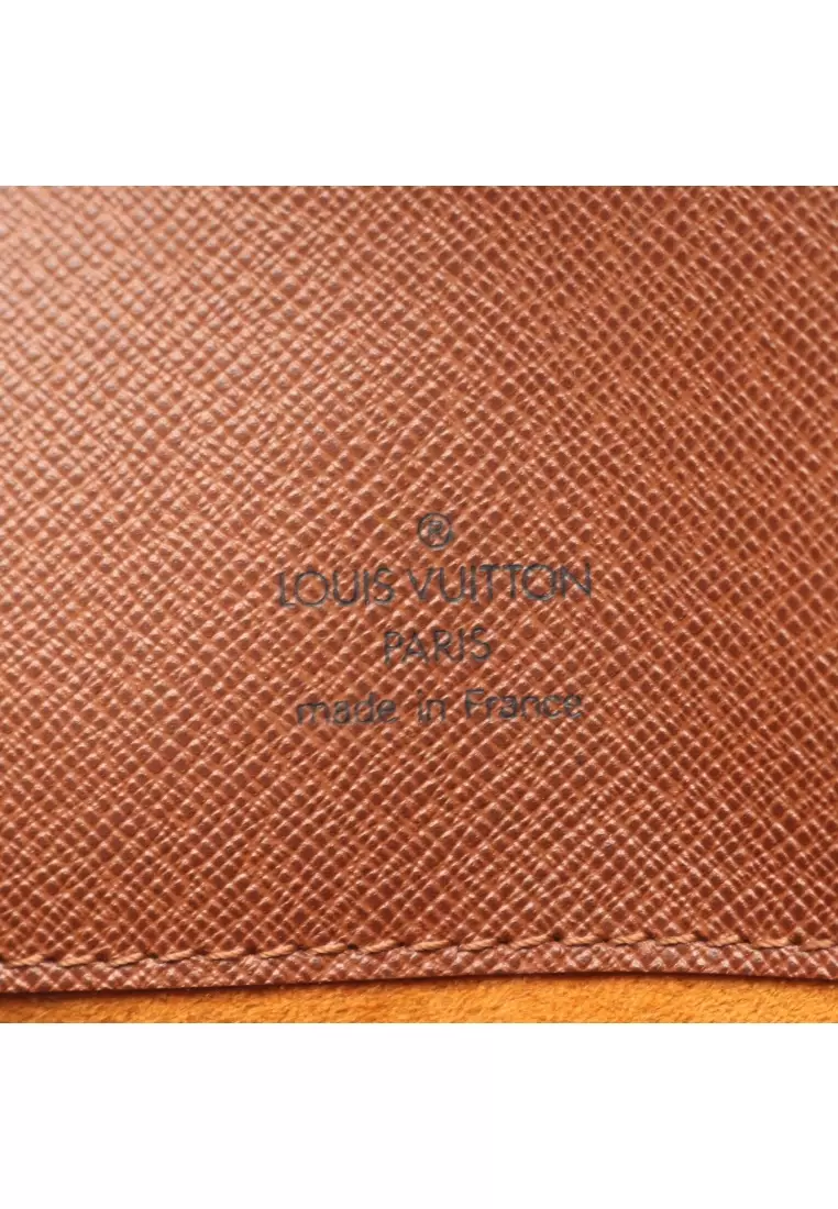 Pre-Loved Louis Vuitton musette tango short strap monogram Shoulder bag PVC leather Brown