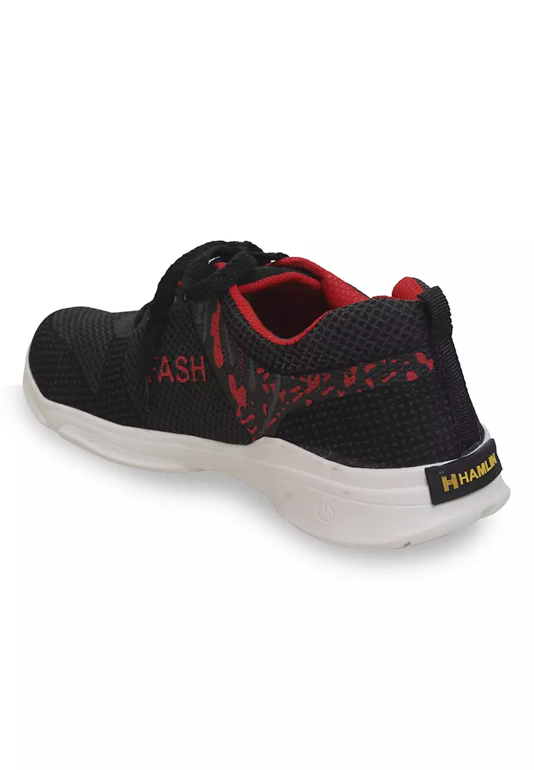 Ahya Sepatu Sneakers Tali Pria Wanita Lighweight Casual Shoes Material Mesh ORIGINAL - Red