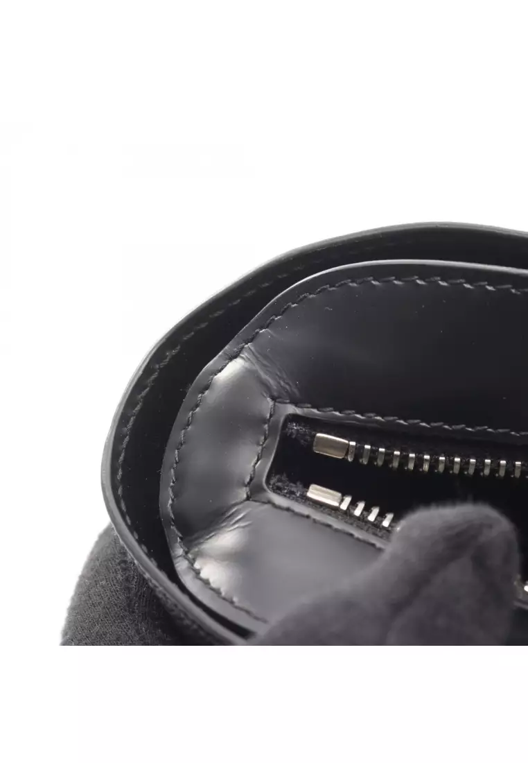 Pre-Loved Maison Margiela SNATCHED TOTE Snatched Tote Handbag Handbag leather black 2WAY