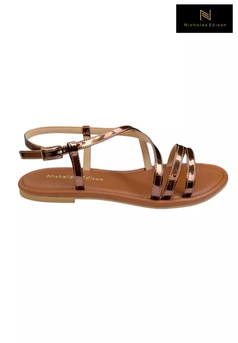 Nicholas Edison Sandal Hana Bronze