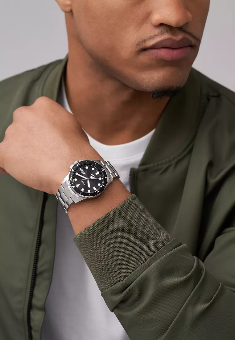 Buy Fossil Fossil Blue Watch FS6032 2026 Online | ZALORA