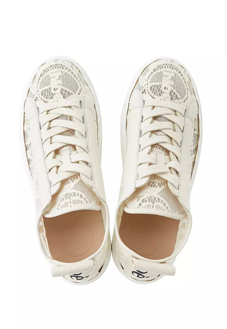 Chloé Chloe Lauren Women's Sneakers in Mild Beige 2024 | Buy Chloé ...