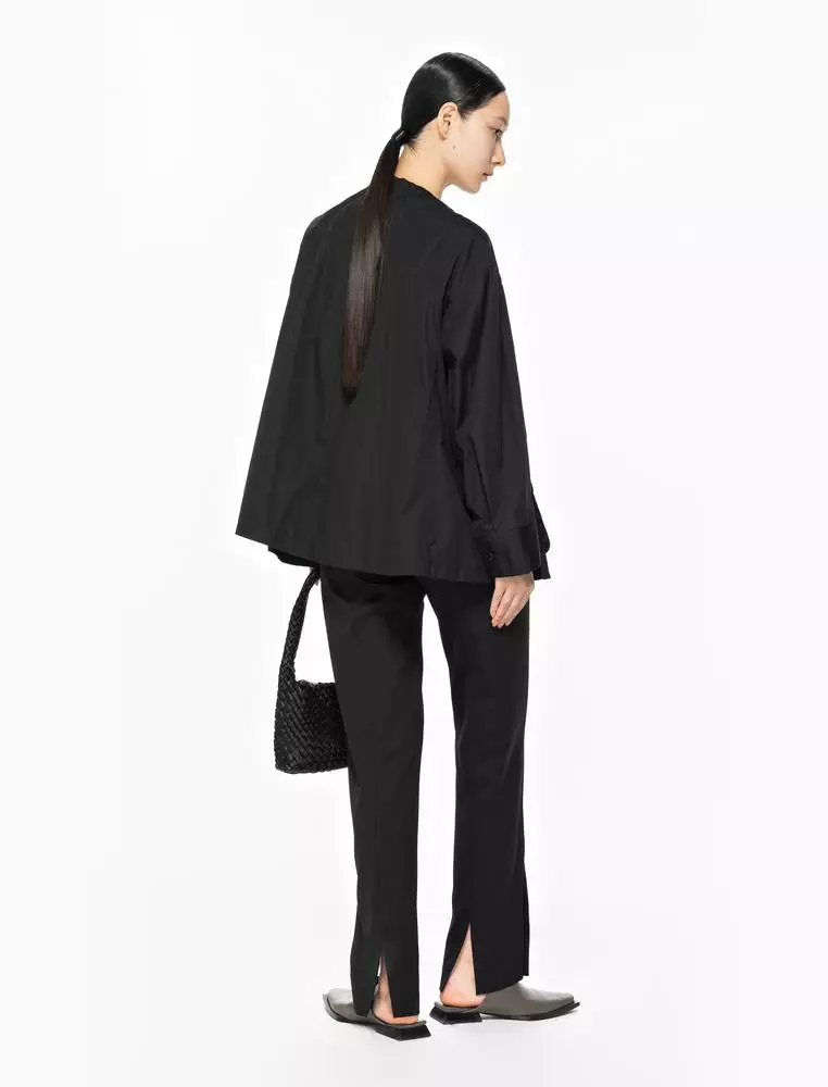 Straight Leg Slim Fit Trousers