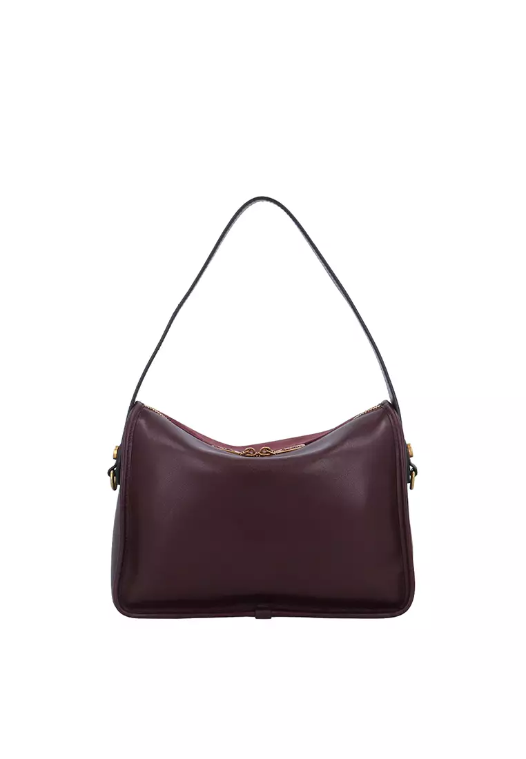 Buy Carlo Rino CR Valeria Crossbody Bag - Maroon 2026 Online | ZALORA