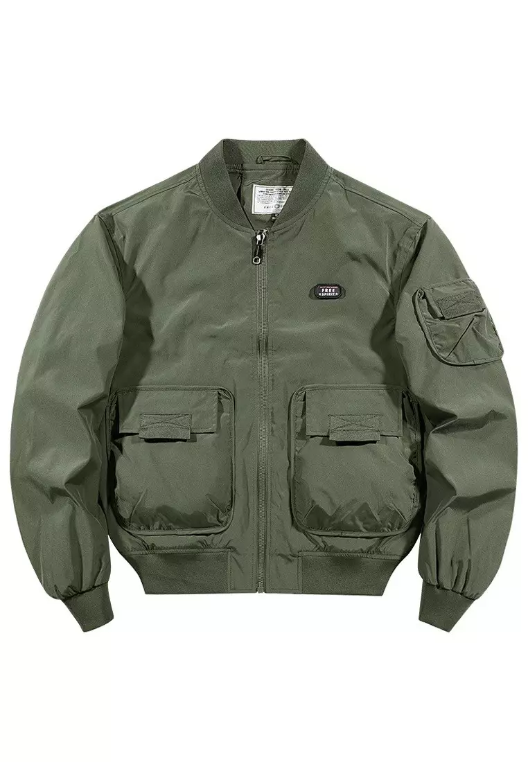 Casual Military Style Bomber Jacket