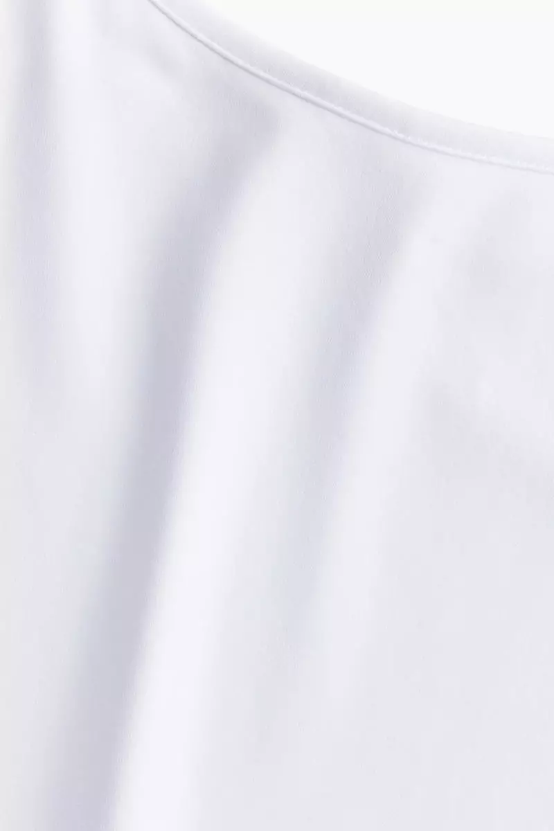 Microfibre strappy top