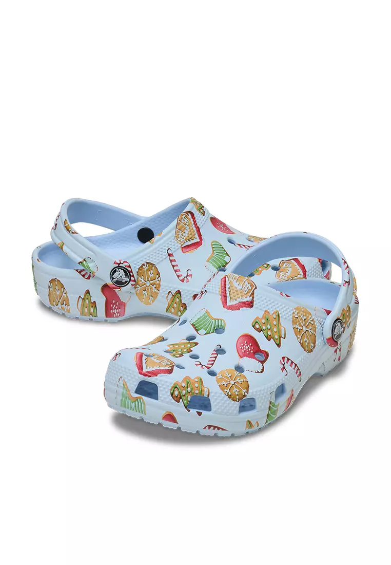 Crocs Kids Classic Cookies Clog - Blue Frost