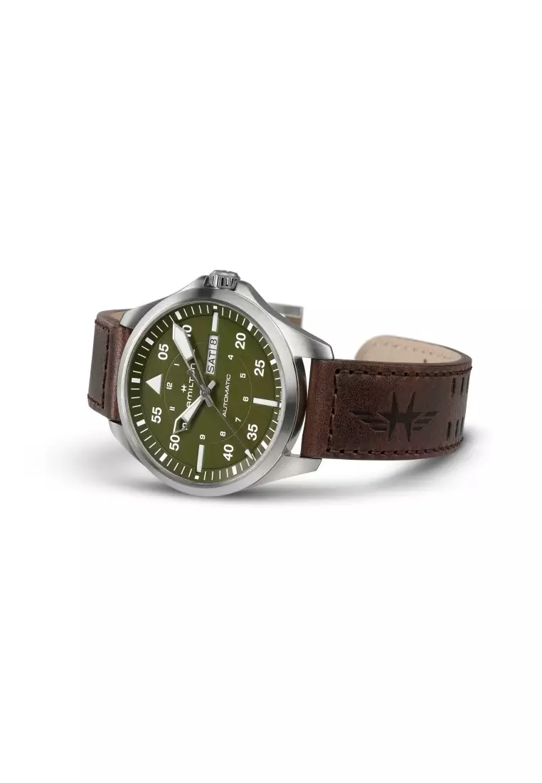 Buy Hamilton Hamilton Khaki Aviation Pilot Day Date Automatic