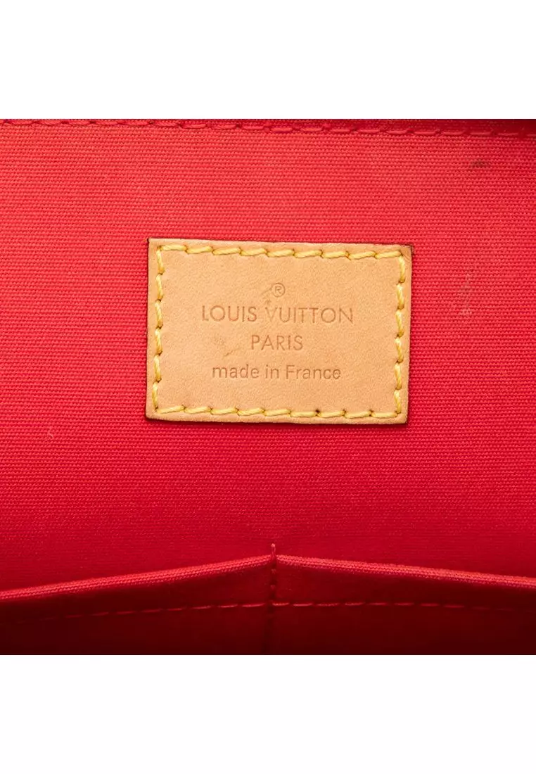 Pre-Loved Louis Vuitton Monogram Vernis Alma Pm