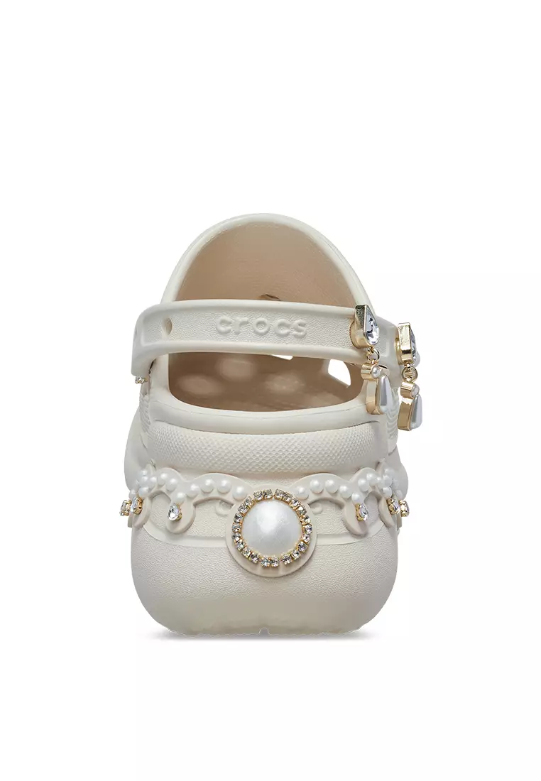 Crocs Women Bae Pinnacle Embellished Clog - Frappe