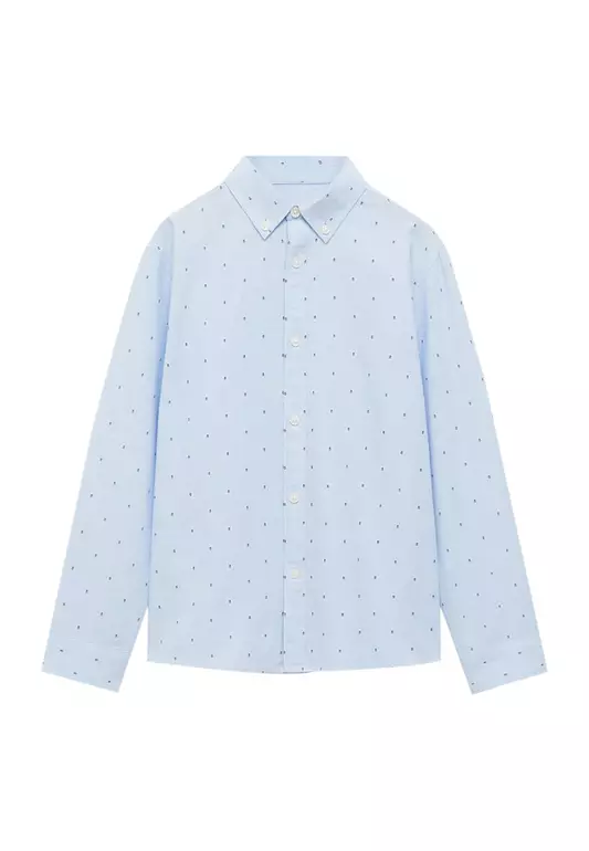 Printed Oxford Shirt