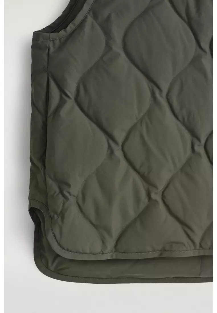 OVERSIZED QUILTED DOWN GILET