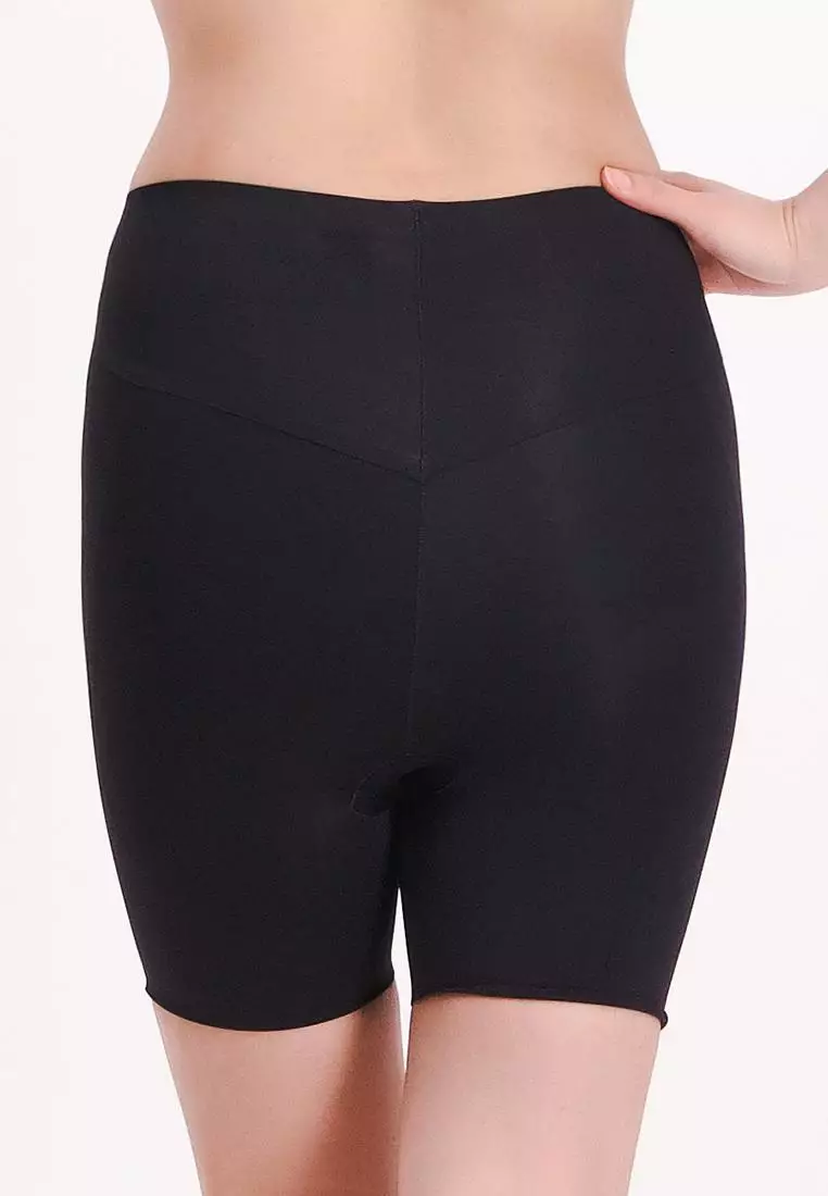 Buy BENCH Women's High Waist Lasercut Bonded Shapewear Shorts - Tummy Tuck  And Butt Lift Support 2024 Online